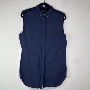 Under Armour Button Front Sleeveless Shirt Size S, Golf, outdoor, breathable